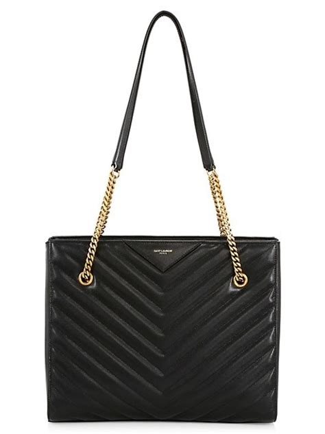 Medium Tribeca Matelassé Leather Tote 